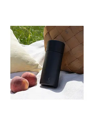 LURCH | Gobelet isotherme 360° en acier inoxydable 0,3l Noir | 